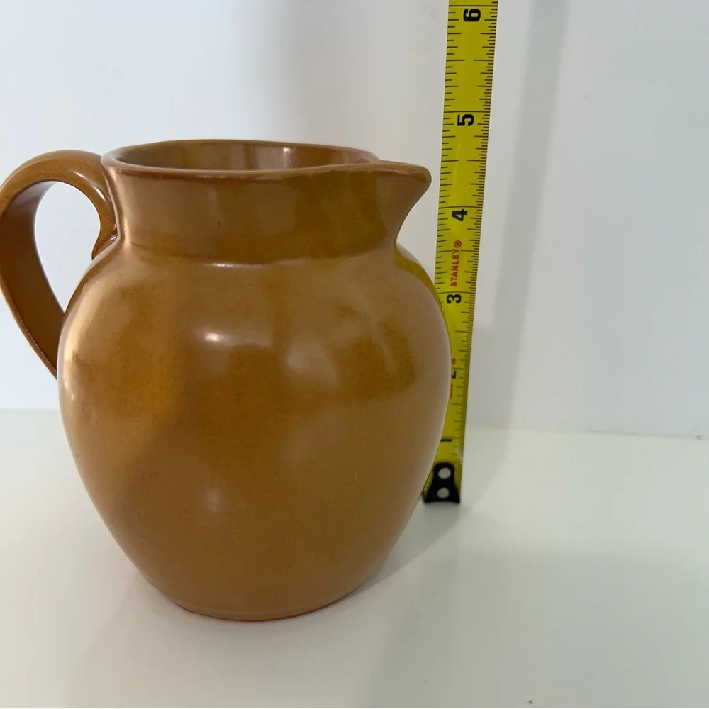 Handmade tan pottery
